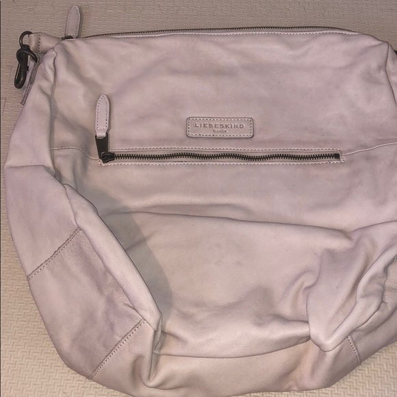 Liebeskind pink leather handbag - Picture 3 of 11